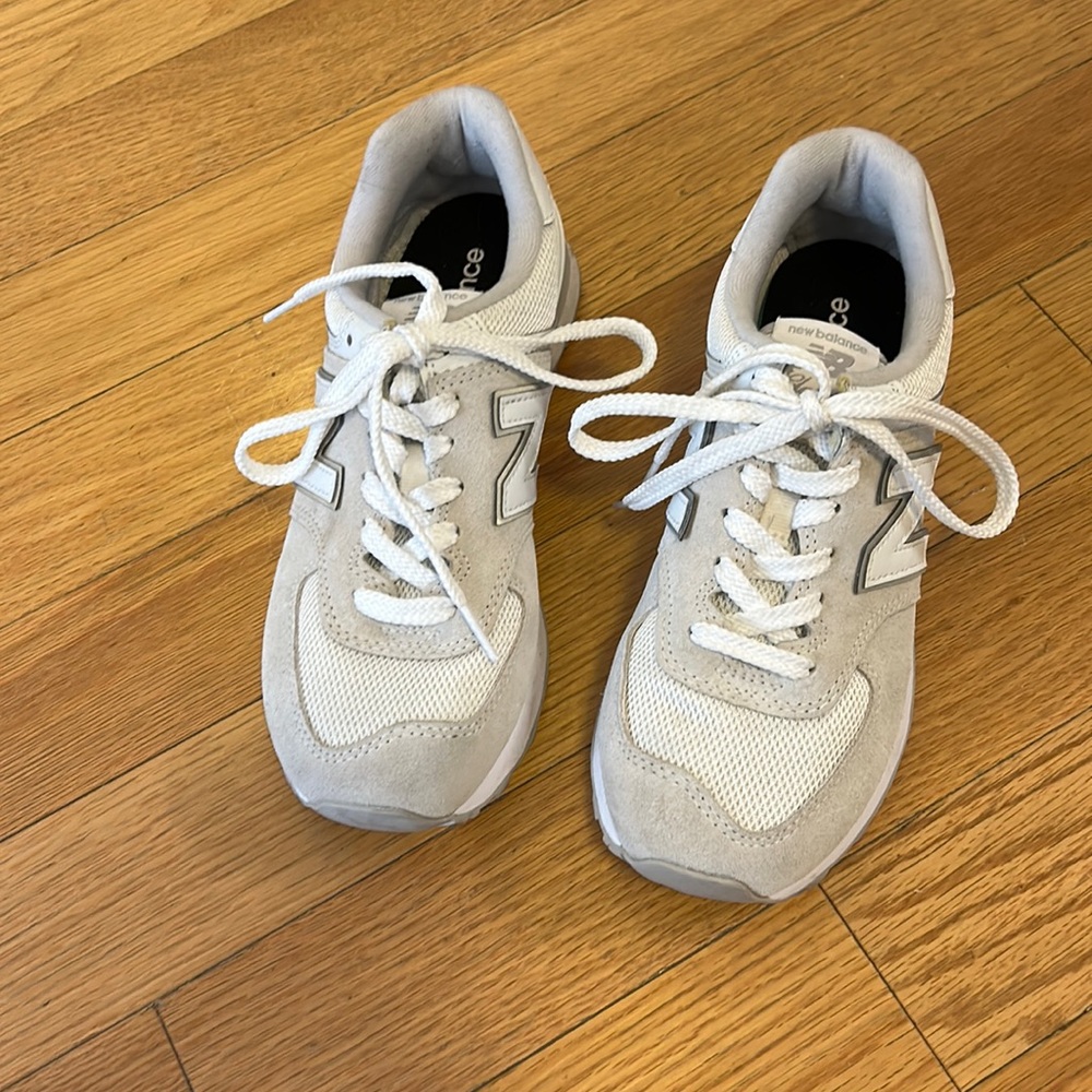 Grey New Balance 574 women’s size 7